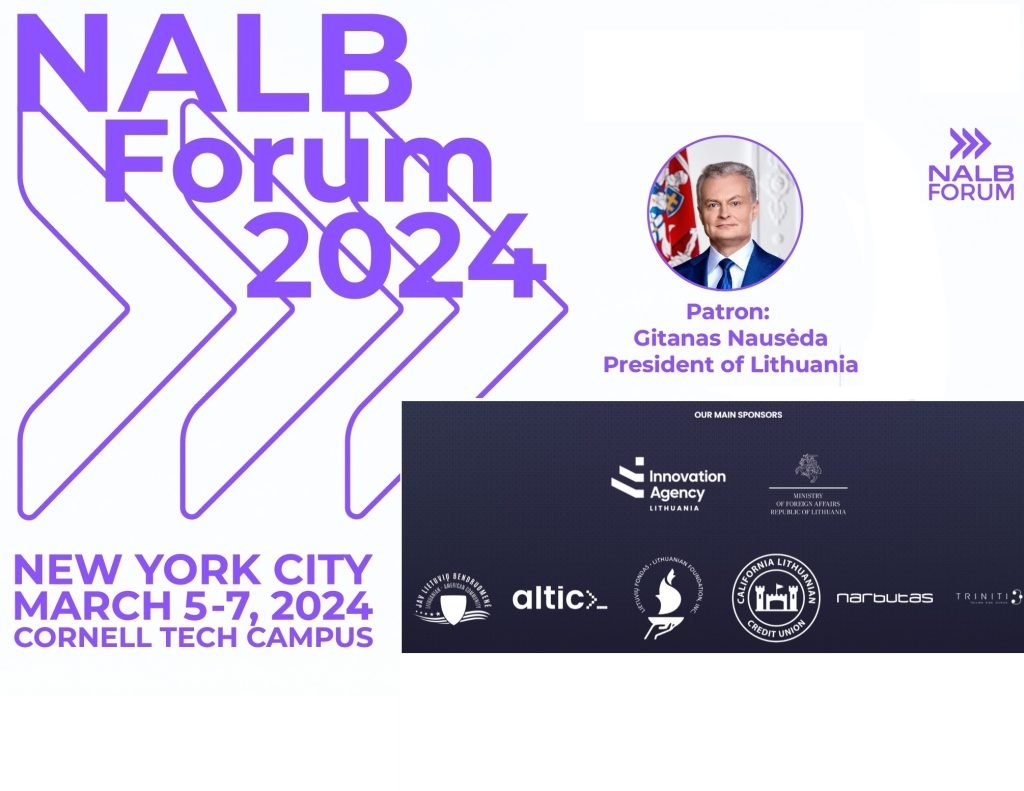 We are sponsor of the US and Lithuanian business forum